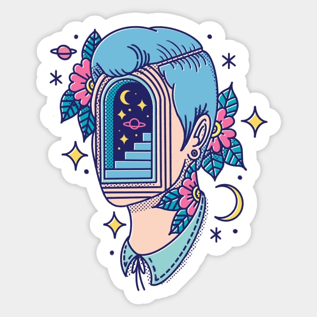 Introvert Sticker by Paolavk